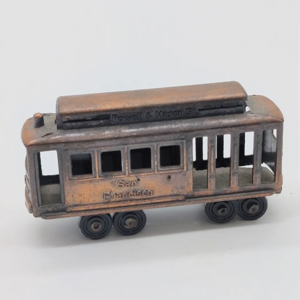 Vintage San Francisco Cable Car Powell And Mason St Toy